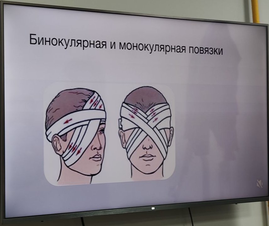 Бинокулярная и монокулярная повязки